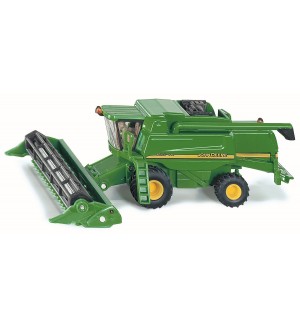 Метална количка Siku Farmer - Комбайн John Deere 9680i, 1:87