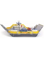 Метална играчка Siku Super - Ферибот с два микробуса, 1:50