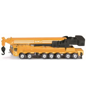 Метална количка Siku Super - Камион с подвижен кран, 1:55