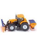 Метална количка Siku Super - Трактор New Holland за разчистване на сняг, 1:50