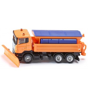 Метална количка Siku Super - Снегорин Aebi-Schmidt, 1:87