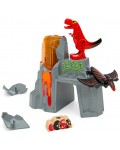 Играчка Brio - Динозавърски изригващ вулкан