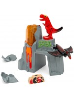 Играчка Brio - Динозавърски изригващ вулкан
