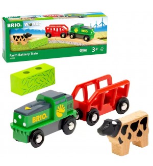 Играчка Brio - Фермерски влак