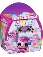 Играчка-изненада Hatchimals Alive - Amazing Fluffy Catch, асортимент
