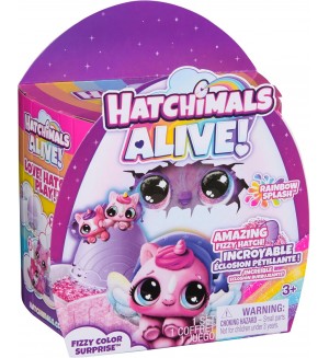 Играчка-изненада Hatchimals Alive - Amazing Fluffy Catch, асортимент