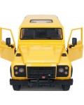 Играчка Rastar - Кола Land Rover Denfender, 1:14, Жълта