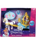 Играчка с дистанционно управление Jada Toys Disney Princess - Каляската на Пепеляшка