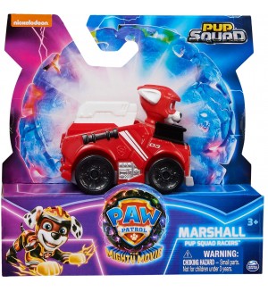 Играчка Spin Master Paw Patrol: The Mighty Movie - Състезател Маршал