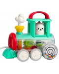 Играчка за дърпане Hola Toys - Веселото локомотивче