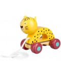 Играчка за дърпане Orange Tree Toys - Леопард