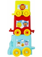 Играчка за редене Bam Bam - Образователно влакче