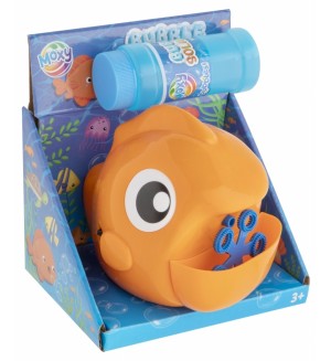 Играчка за сапунени балони Totum Moxy - Рибка, с течност 50 ml