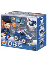 Играчка за сглобяване Buki France - Полицейска кола с R/C управление