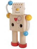 Играчка за сглобяване PlanToys - Робот с емоции