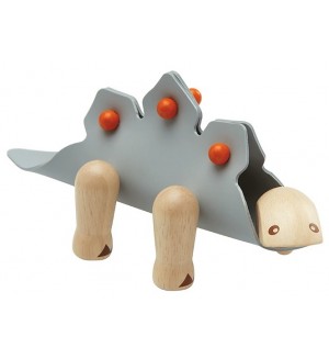 Играчка за сглобяване PlanToys - Стегозавър
