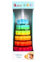 Играчка за сортиране Bam Bam - Кула, плодчета
