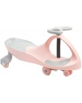 Играчка за яздене Caretero Toyz - Wiggle Spinner, розова