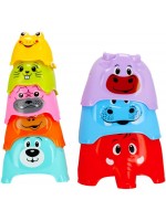 Играчки за сортиране Bam Bam - Животни, 7 броя