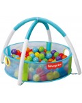 Игрален комплект 2 в 1 Fisher Price - Кошара за игра с 25 броя топки