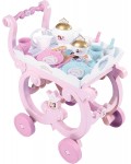 Игрален комплект 2 в 1 Smoby Disney Princess - Сервиз за чай с количка