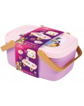 Игрален комплект 2 в 1 Smoby - Кошница за пикник Disney Princess, с 14 аксесоара