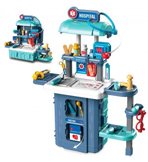 Игрален комплект 3 в 1 Chipolino - Лекарски комплект
