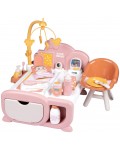 Игрален комплект 3 в 1 Smoby Baby Nurse - Детска стая