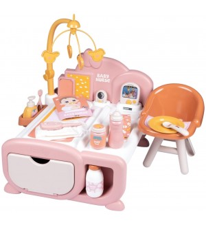 Игрален комплект 3 в 1 Smoby Baby Nurse - Детска стая