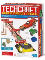 Игрален комплект 4M - Еко технокрафт, състезателни коли