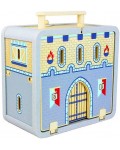 Игрален комплект Andreu Toys - Рицарски замък в куфарче