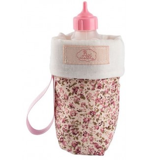 Игрален комплект Asi Dolls - Шише за хранене и дизайнерска чанта за кукли, Мартина