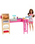 Игрален комплект Barbie - Barbie And Teresa: Recipe For Friendship, Teresa Cook and Create Kitchen