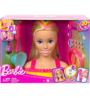 Игрален комплект Barbie Color Reveal - Манекен за прически, с аксесоари