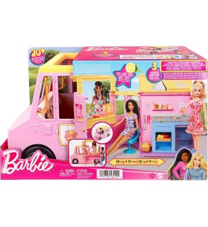 Игрален комплект Barbie - Камион за лимонада