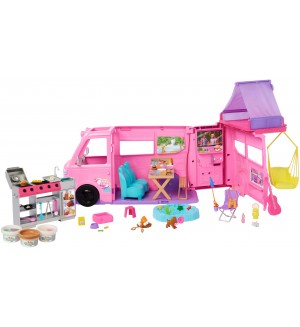 Игрален комплект Barbie - Мечтаният кемпер на Барби