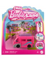 Игрален комплект Barbie Mini BarbieLand - Превозно средство с кукла, асортимент