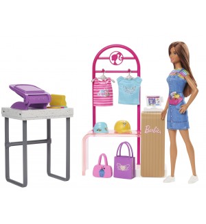Игрален комплект Barbie - Моден бутик