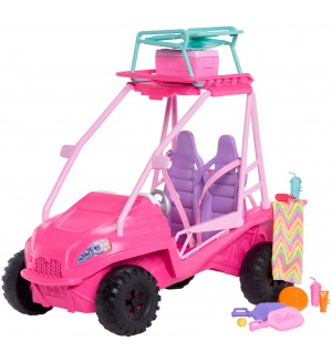 Игрален комплект Barbie Mysteries Beach Detectives - Beach Buggy