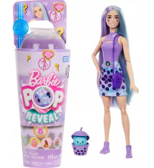 Игрален комплект Barbie Pop Reveal - Taro milk, с 8 изненади