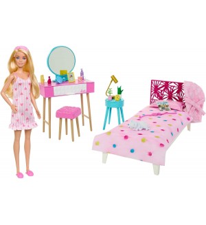 Игрален комплект Barbie - Спалнята на Барби
