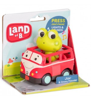  Игрален комплект Battat - Автобус и жабка