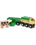 Игрален комплект Brio World - Селскостопанско влакче, специално издание