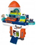 Игрален комплект Buba - Space Capsule, космическа ракета, 15 части