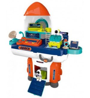 Игрален комплект Buba - Space Capsule, космическа ракета, 15 части