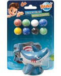 Игрален комплект Buki - Изстрелвачка на топчета, акула
