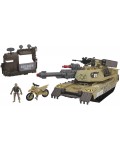 Игрален комплект Chap mei Soldier Force - Брониран танк, със светлини и звуци