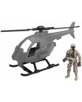 Игрален комплект Chap mei Soldier Force - Хеликоптер и войник