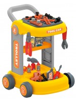Игрален комплект Chipolino - Количка с инструменти, 46 части