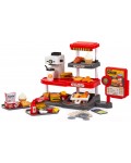 Игрален комплект Chipolino - Ресторант за бързо хранене, 71 части